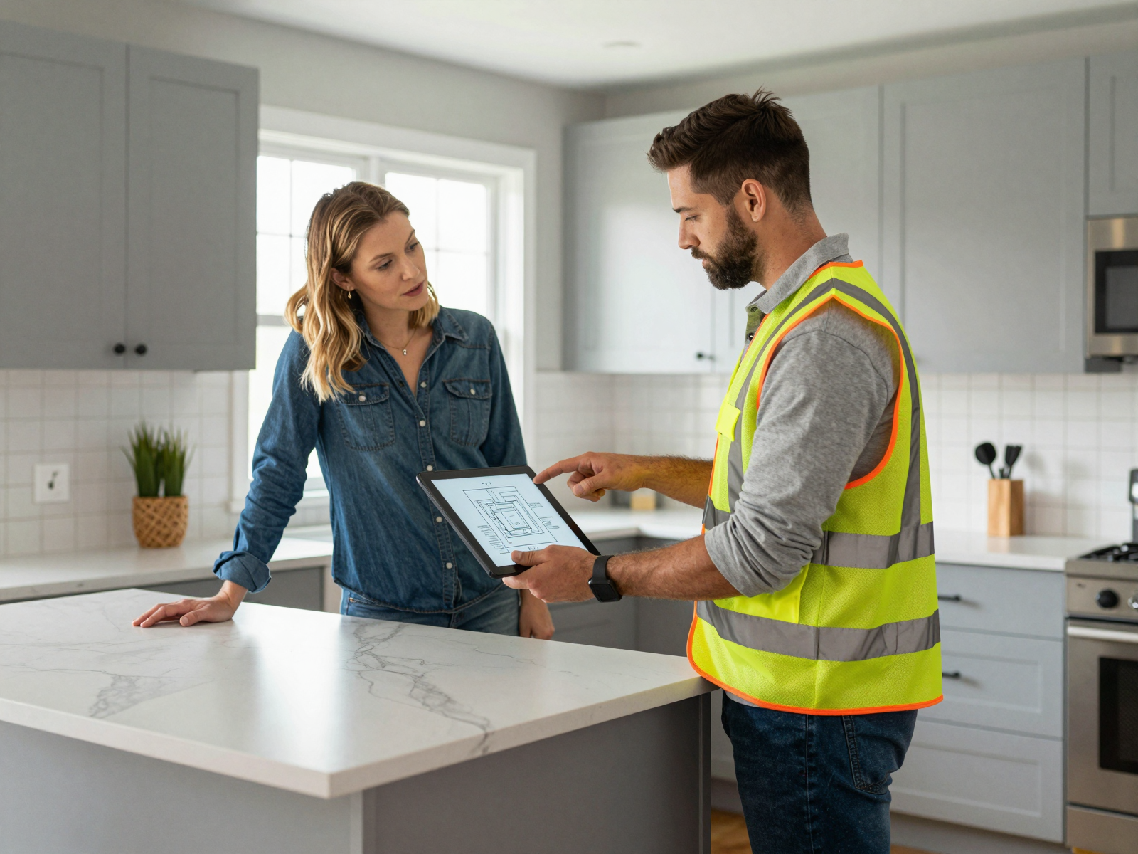 Modern home electrical installation and lighting